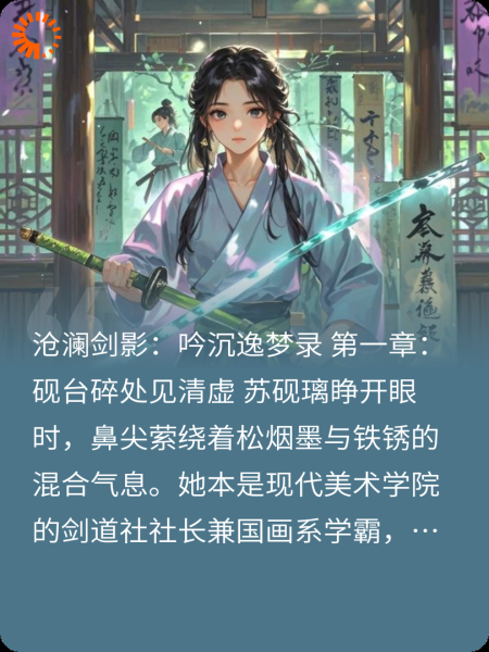 沧澜剑影：吟沉逸梦录