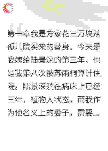 白月光归来我出局