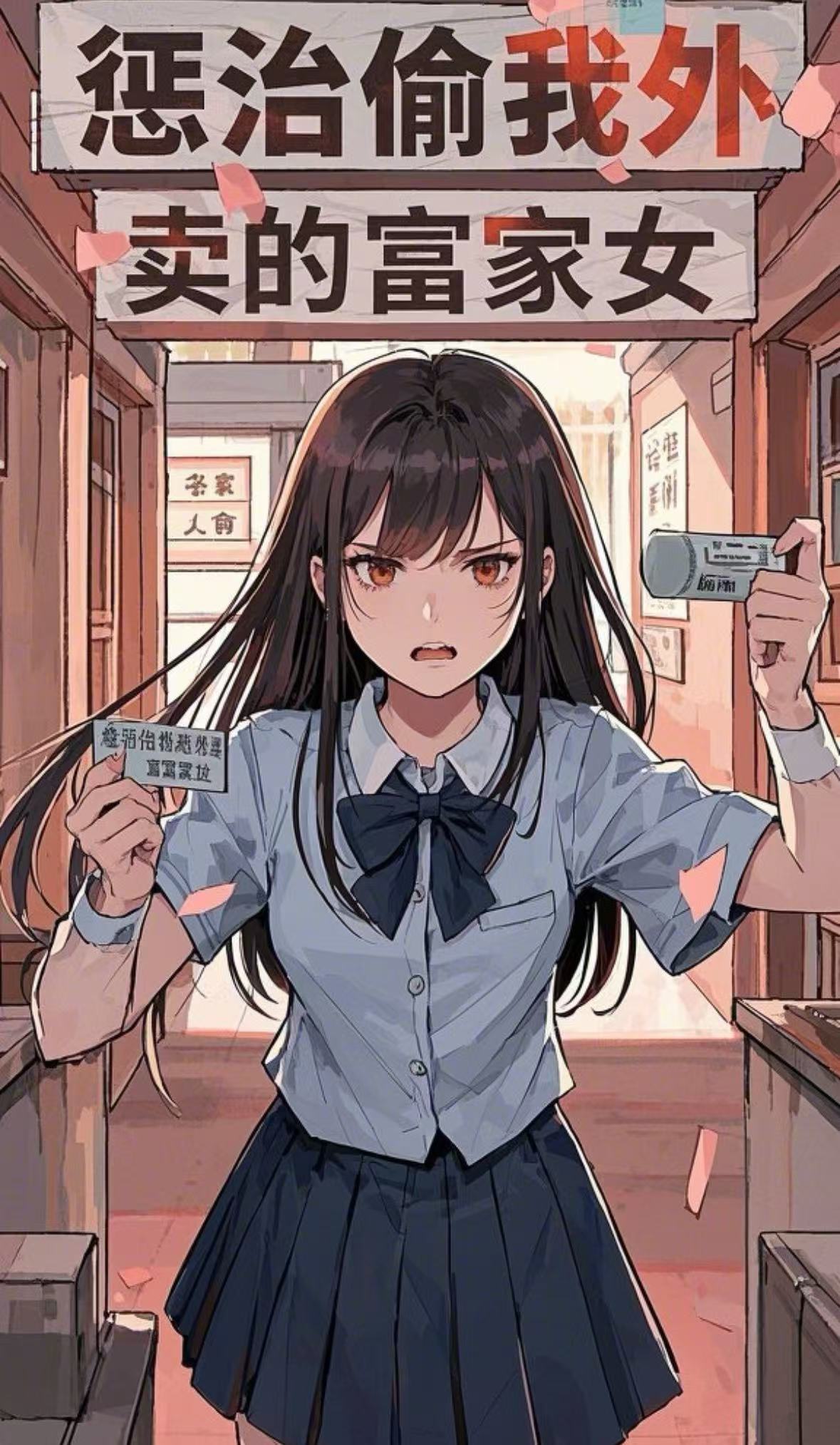 惩治偷我外卖的富家女