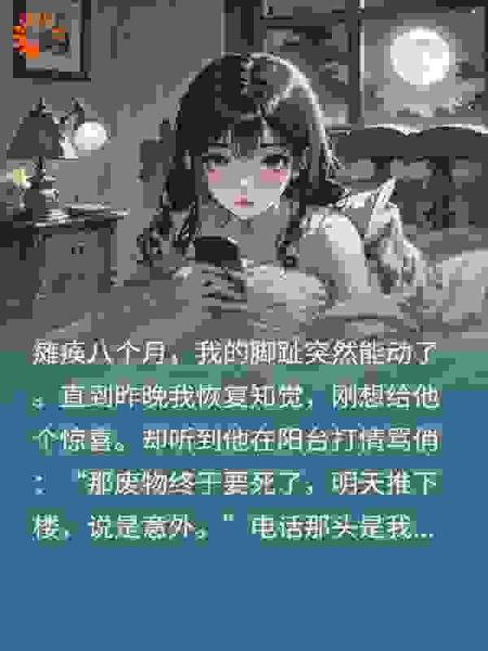 醒来撞破丈夫闺蜜私情，我装傻布局