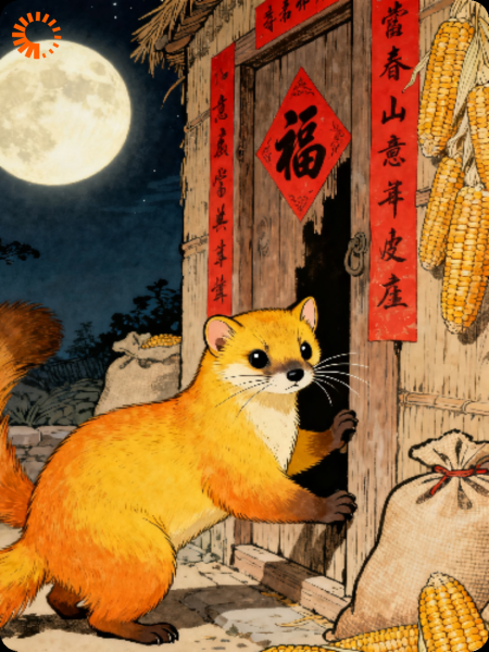 黄皮子的玉米债