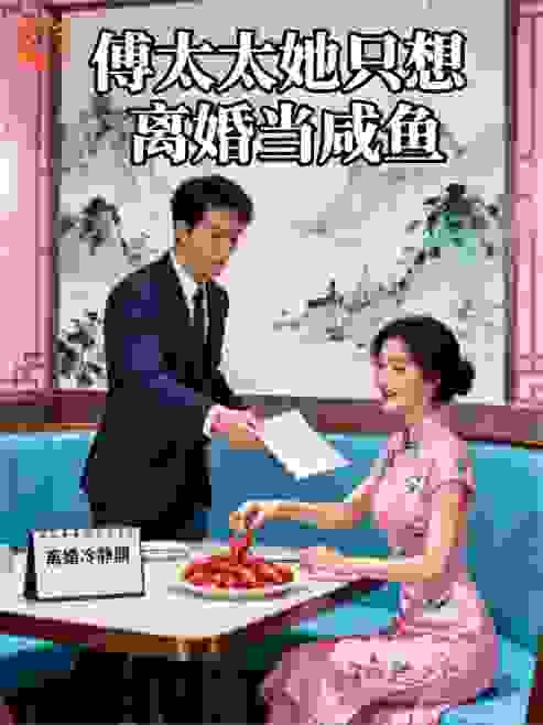 傅太太她只想离婚当咸鱼