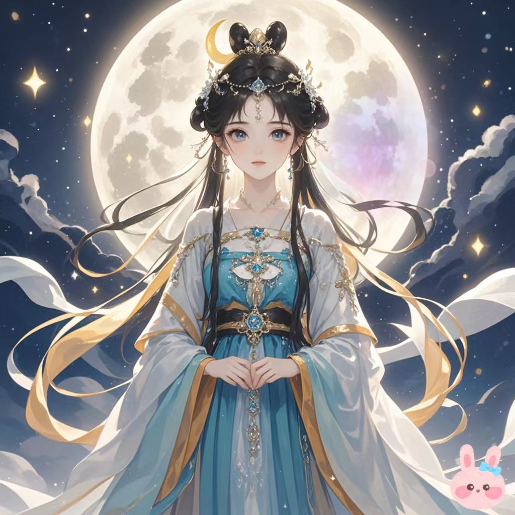 八月十五团圆日，嫦娥仙子被打成狐媚子后