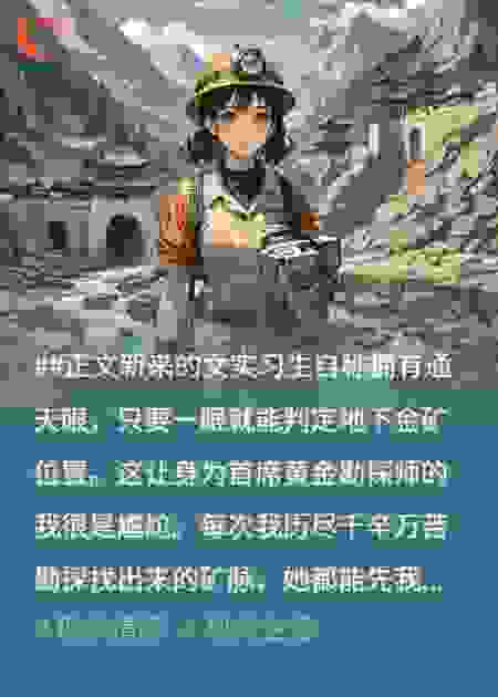 首席金矿勘探师退役后，男友通天眼小师妹急疯了